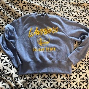 NBA Golden state Warriors Crop crew sweater